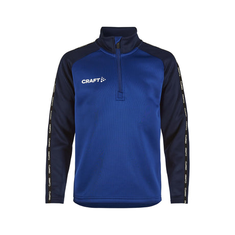 Squad 2.0 Half Zip Jr - Club Cobolt/Navy - Front