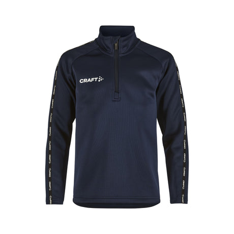 Squad 2.0 Half Zip Jr - Navy - Front