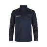 Squad 2.0 Half Zip Jr - Navy - Front