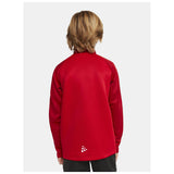 Squad 2.0 Half Zip Jr - Red - Closeup 3