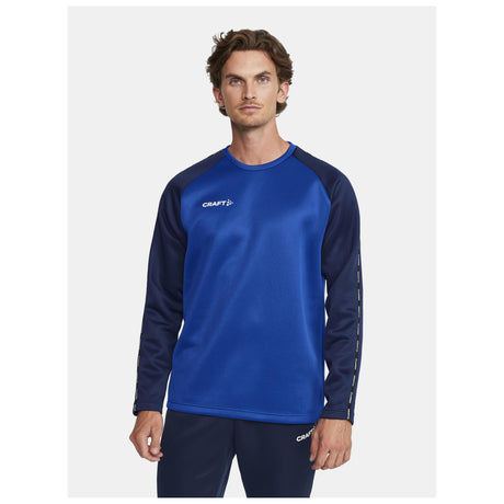 Squad 2.0 Crewneck M - Club Cobolt/Navy - Closeup 1