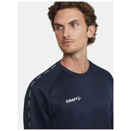 Squad 2.0 Crewneck M - Navy - Closeup 4