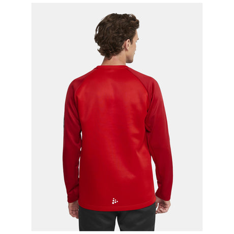 Squad 2.0 Crewneck M - Red - Closeup 3