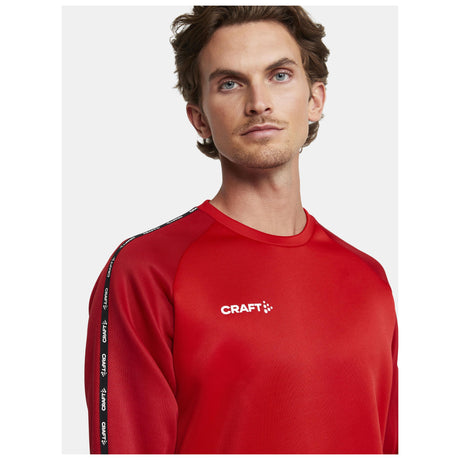 Squad 2.0 Crewneck M - Red - Closeup 4