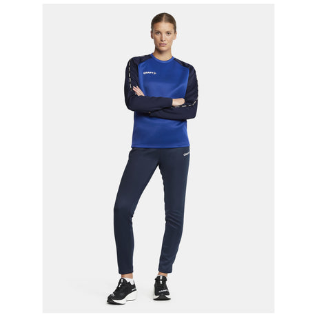 Squad 2.0 Crewneck W - Club Cobolt/Navy - Closeup 5