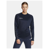 Squad 2.0 Crewneck W - Navy - Closeup 1