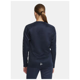 Squad 2.0 Crewneck W - Navy - Closeup 3