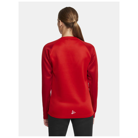 Squad 2.0 Crewneck W - Red - Closeup 3