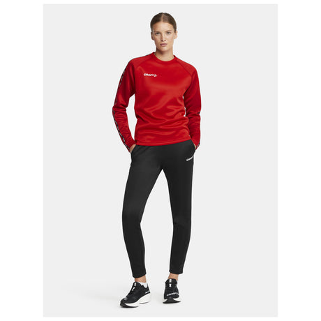 Squad 2.0 Crewneck W - Red - Closeup 8