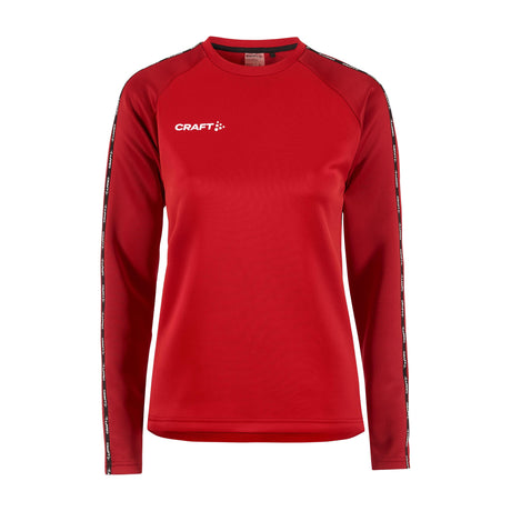 Squad 2.0 Crewneck W - Red - Front