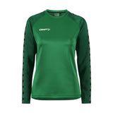 Squad 2.0 Crewneck W - Green/Ivy - Front
