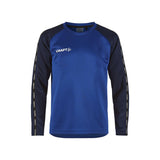 Squad 2.0 Crewneck Jr - Club Cobolt/Navy - Front