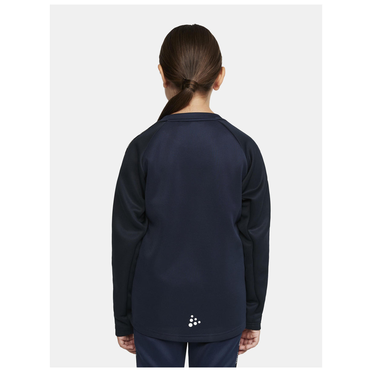 Squad 2.0 Crewneck Jr - Navy - Closeup 3