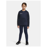 Squad 2.0 Crewneck Jr - Navy - Closeup 5