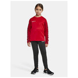 Squad 2.0 Crewneck Jr - Red - Closeup 7