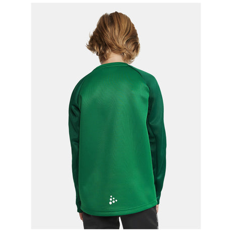 Squad 2.0 Crewneck Jr - Green/Ivy - Closeup 3
