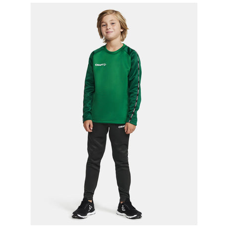 Squad 2.0 Crewneck Jr - Green/Ivy - Closeup 5