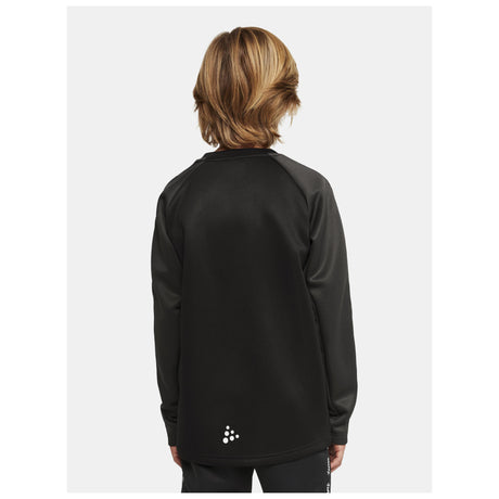 Squad 2.0 Crewneck Jr - Black - Closeup 4