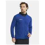 Extend Full Zip M - Cobalt - Closeup 3914