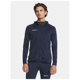 Extend Full Zip M - Navy - Closeup 1