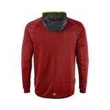 Extend Full Zip M - Dark Red - Back