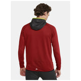 Extend Full Zip M - Dark Red - Closeup 2