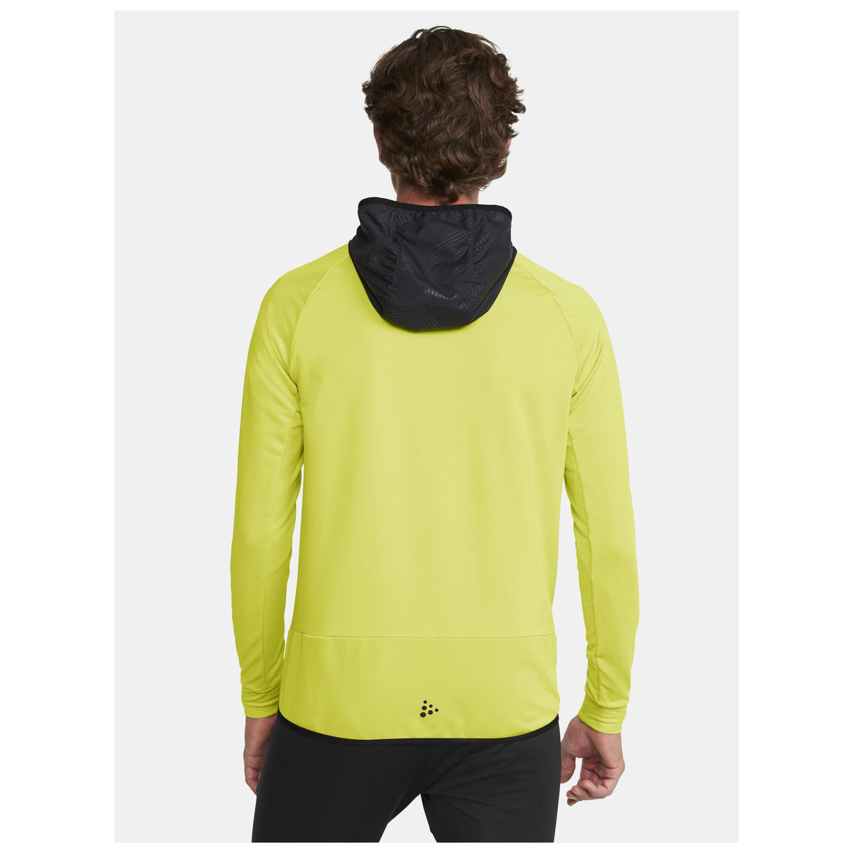 Extend Full Zip M - Yellow - Closeup 4