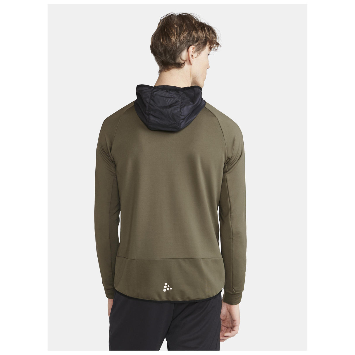 Extend Full Zip M - Dark Green - Closeup 3