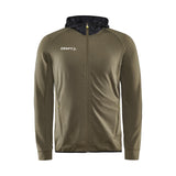 Extend Full Zip M - Dark Green - Front