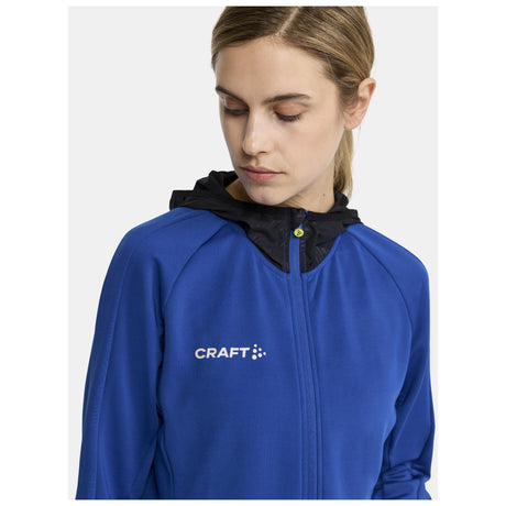 Extend Full Zip W - Cobalt - Closeup 2