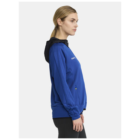 Extend Full Zip W - Cobalt - Closeup 3852