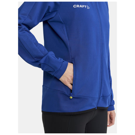 Extend Full Zip W - Cobalt - Closeup 3