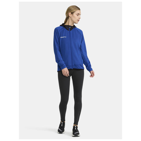 Extend Full Zip W - Cobalt - Closeup 4