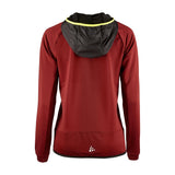 Extend Full Zip W - Dark Red - Back