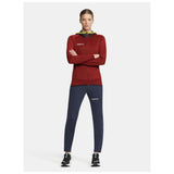 Extend Full Zip W - Dark Red - Closeup 5