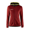 Extend Full Zip W - Dark Red - Front