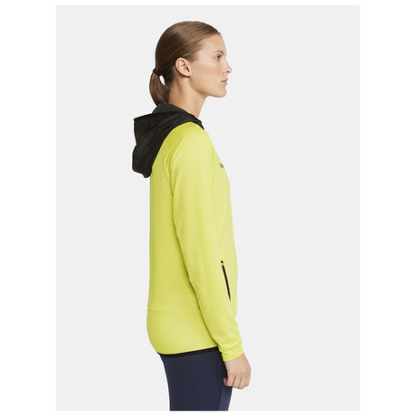 Extend Full Zip W - Yellow - Closeup 2