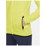 Extend Full Zip W - Yellow - Closeup 4