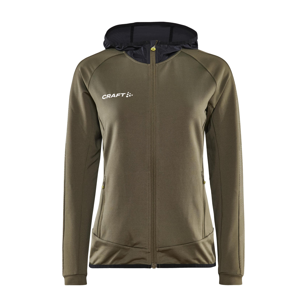 Extend Full Zip W - Dark Green - Front