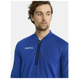 Extend Half Zip M - Cobalt - Closeup 3742