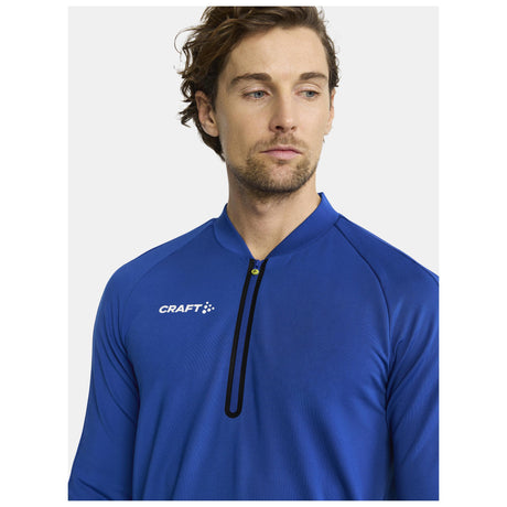 Extend Half Zip M - Cobalt - Closeup 3742