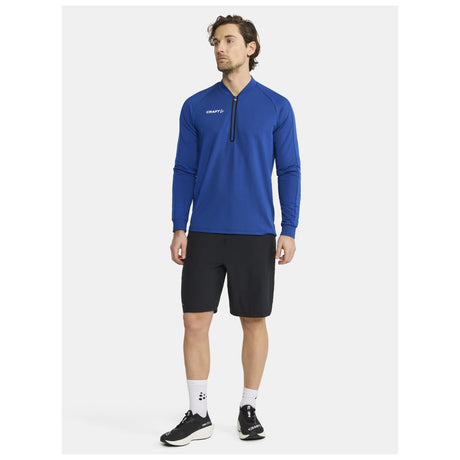 Extend Half Zip M - Cobalt - Closeup 3906