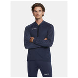 Extend Half Zip M - Navy - Closeup 1