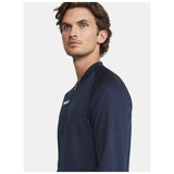 Extend Half Zip M - Navy - Closeup 4