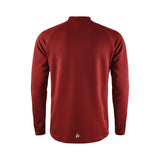 Extend Half Zip M - Dark Red - Back
