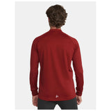 Extend Half Zip M - Dark Red - Closeup 3
