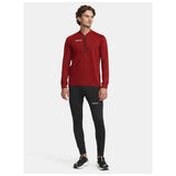 Extend Half Zip M - Dark Red - Closeup 6
