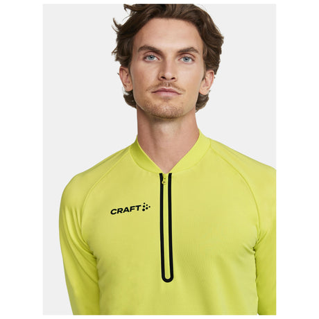 Extend Half Zip M - Yellow - Closeup 4