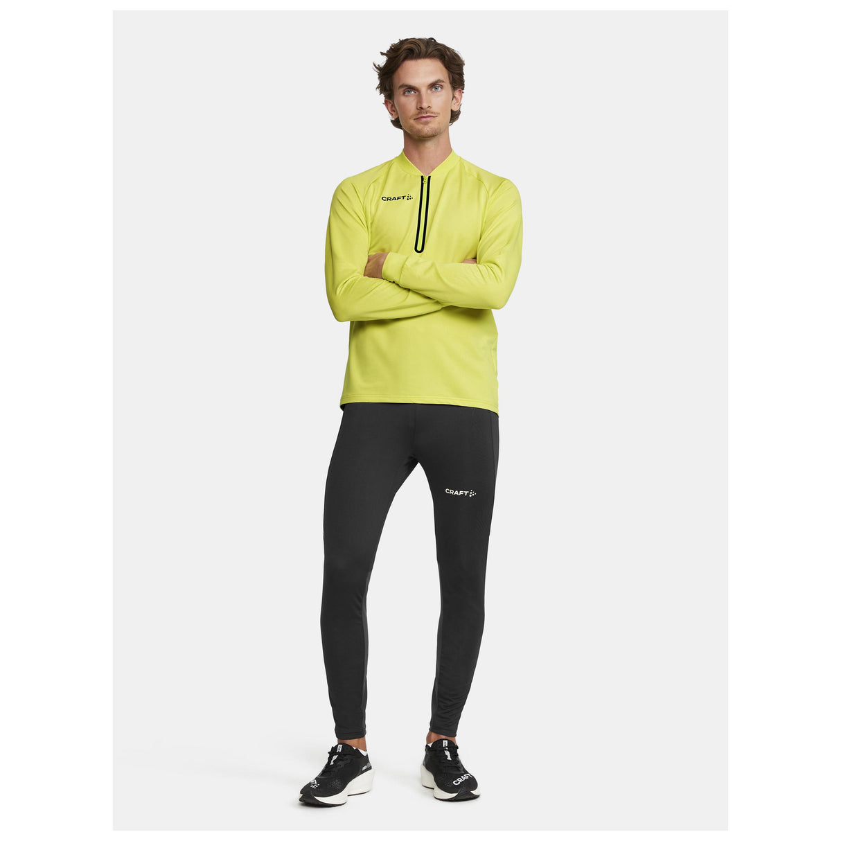 Extend Half Zip M - Yellow - Closeup 6