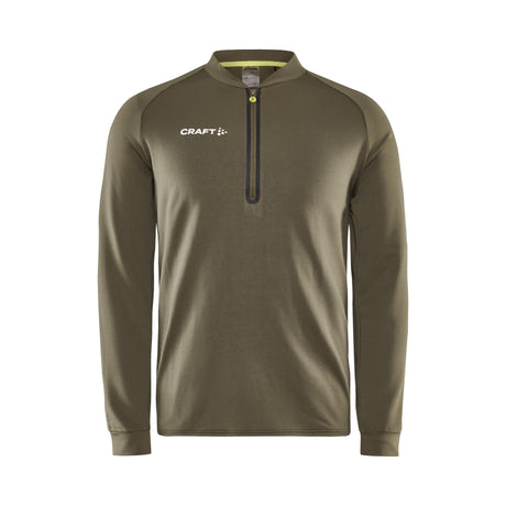 Extend Half Zip M - Dark Green - Front